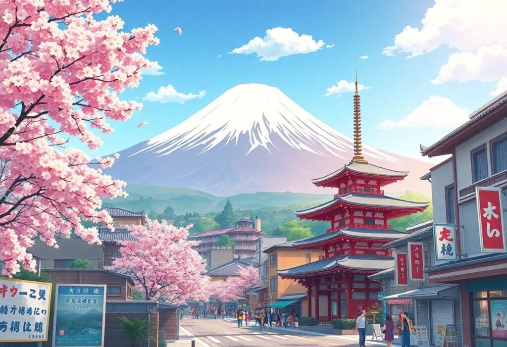 Beautiful Kyoto with Cherry Blossom