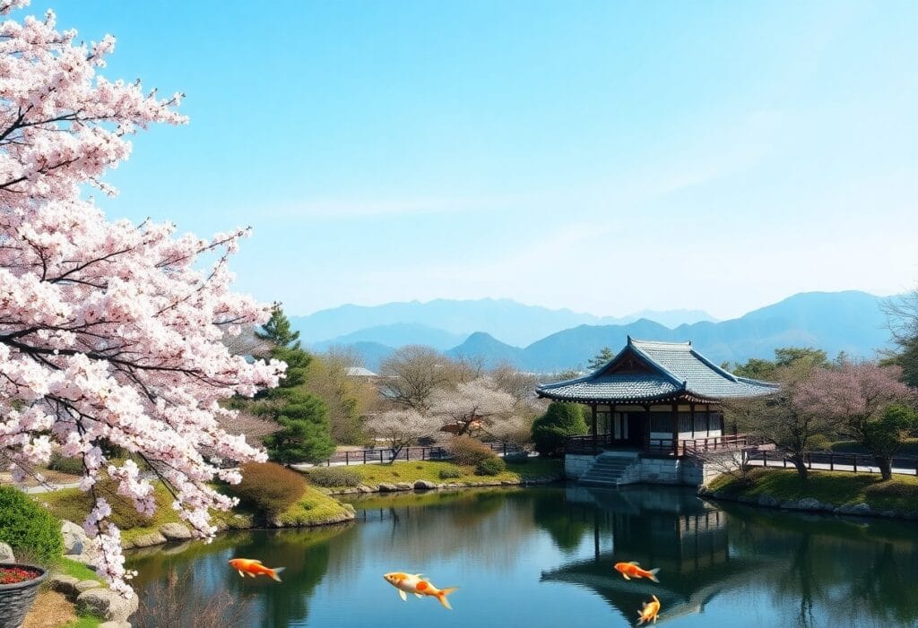Beautiful Japanese scenery